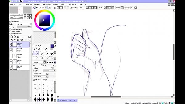 Hentai Speed Drawing – Part 1 – Sketching