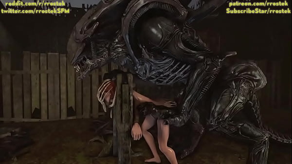 Female Shepard Mass Effect 3 fucked roughly by Huge Alien cock 3D porn