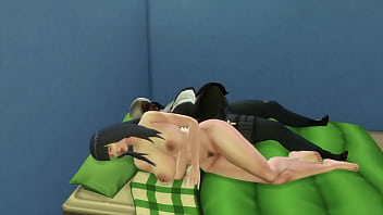 Naruto Elite Cap 4 Professor Madara has a threesome with his two students mercilessly, the girls ask them if they can be anal fucked since they like it more than it is hard in the ass