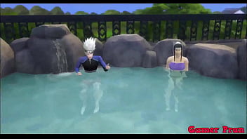 Naruto Hentai Episode 100 Kakashi and Haku start dancing in the sauna and then start fucking without stopping Haku asks him to put it all up his ass since he likes it more
