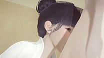 Hentai Uncensored – Shoko blowjob & penetrated on four in a library